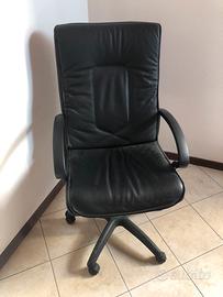 Poltrona pelle ufficio