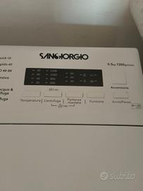 Lavatrice SanGiorgio carica dall' alto