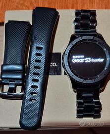 Samsung Gear S3 Frontier Smartwatch,GPS, IP68,Nero