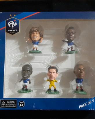 Soccer Starz LOTTO 5x FFF Francia Mondiale 2018