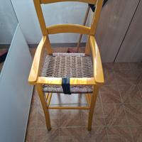 Seggiolino da casa neonato colore riverniciato