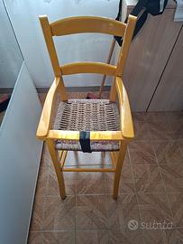 Seggiolino da casa neonato colore riverniciato