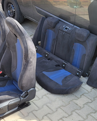 Set completo sedili in alcntara bmw f40