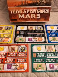 Plance colorate Terraforming Mars