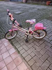 bicicletta rosa da bambina fino 7 circa