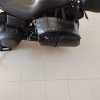 Coppia borse in cuoio universali