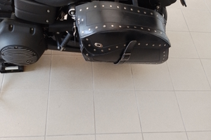 Coppia borse in cuoio universali