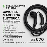 Cavo ricarica auto
