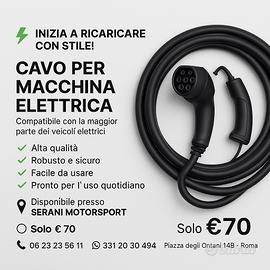 Cavo ricarica auto
