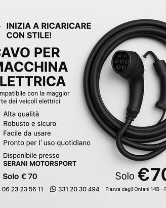 Cavo ricarica auto