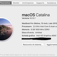 MacBook Pro (Retina, 13-inch, Late 2012)