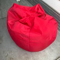 Pouf rosso