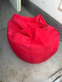 Pouf rosso