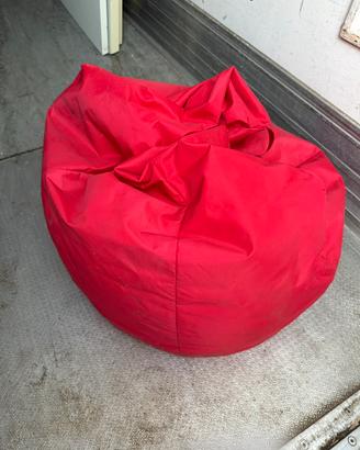 Pouf rosso