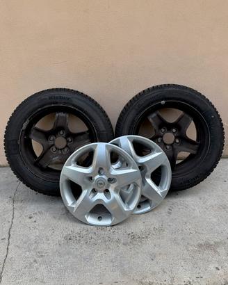 2 gomme Kleber 205/55 R16 All Seasons e cerchi 16
