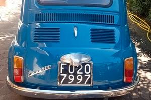 FIAT 500 F OTTO BULLONI ASI 1965 PERFETTA