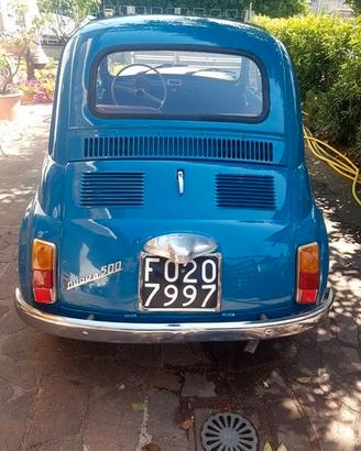 FIAT 500 F OTTO BULLONI ASI 1965 PERFETTA