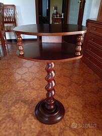 Tavolino da telefono/espositore in legno