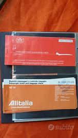 11 biglietti trasporto Vintage aereo bus Concorde