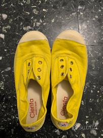 Scarpe Cienta gialle n. 32
