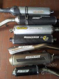 Marmitte honda, suzuki, yamaha, kawasaki, ecc