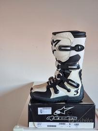 Stivali moto cross Alpinestars Tech 3 White  EU 43