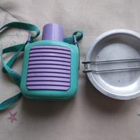 Borraccia Giostyle e gavetta Agesci, anni 80 /90