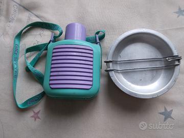 Borraccia Giostyle e gavetta Agesci, anni 80 /90