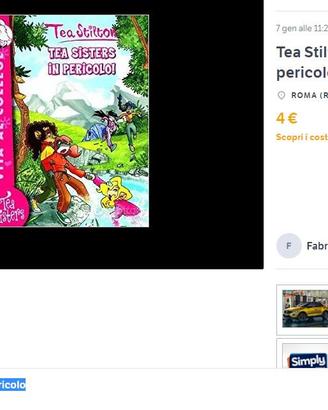 Tea Stilton Tea Sisters in pericolo