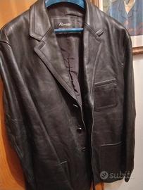 giacca in pelle Reporter