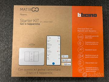 Starter Kit Luci e Tapparelle Bticino MatixGo