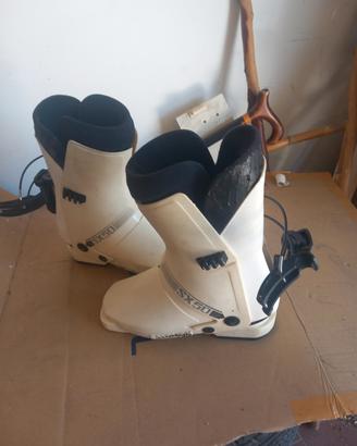 2 paia scarponi da sci