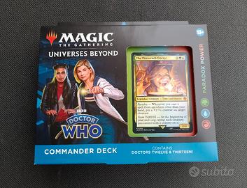 Magic Commander Deck Paradox Power Doctor Who ENG