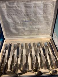 Set posate d’argento Solingen