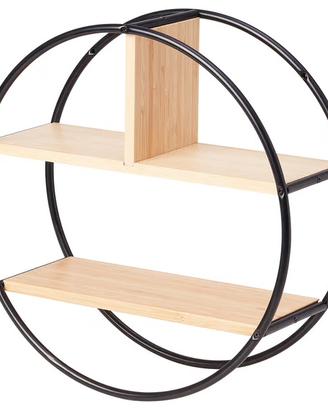 Mensola rotonda legno