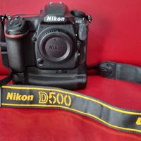 Nikon D500 + Batery Grip ORIGINALE.