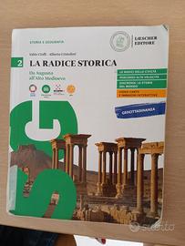 libro di storia " a radice storica" per scuola sup