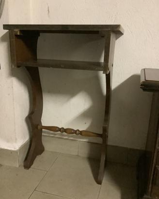 Mobiletto a parete adatto per decoupage