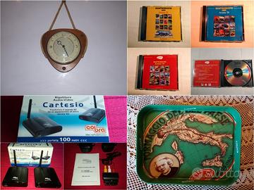 Anni 60: Vassoio Galbani-Orologio Mercedes-4Ruote