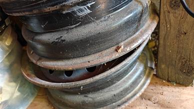 2 cerchi per fiat panda