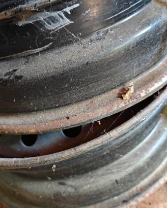 2 cerchi per fiat panda
