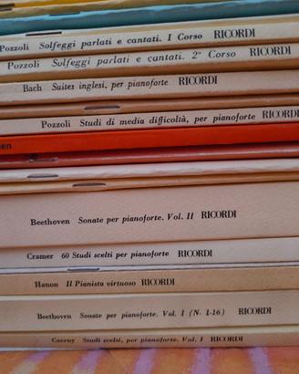 Libri per lo Studio del Pianoforte