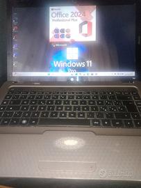 Notebook hp: 8GB RAM+ HDD 1TB+Windows11+Office