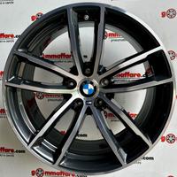 4 cerchi lega bmw serie3-5 x3 7855081 r18 lt3965