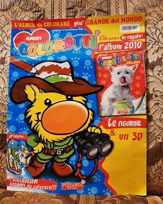Album giochi per bambini Amici Colorotti