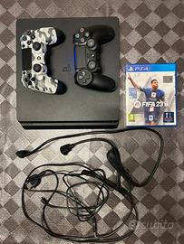 Playstation 4 slim 500GB + 2 controller originali