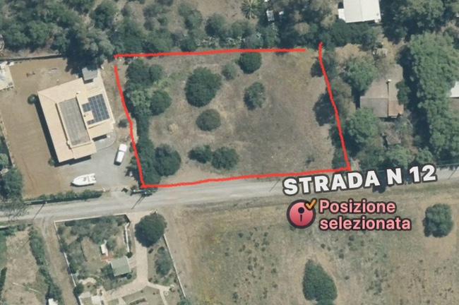 Perde Sali - Terreno Agricolo lineare di 2000 mq