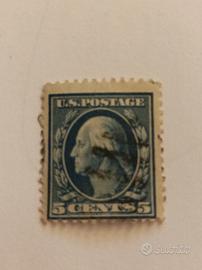 Francobollo usato di George Washington 