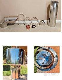 CANNA FUMARIA IN ACCIAIO DIAMETRO 300