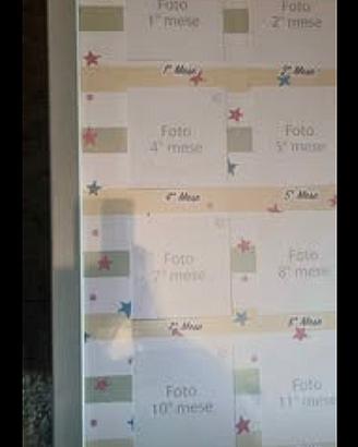 Cornice crescita bimbo 1-12 mesi